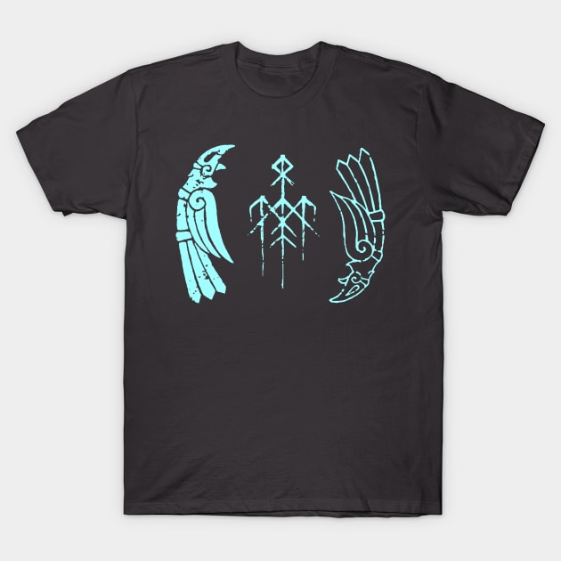 wardruna raven T-Shirt by Lamink